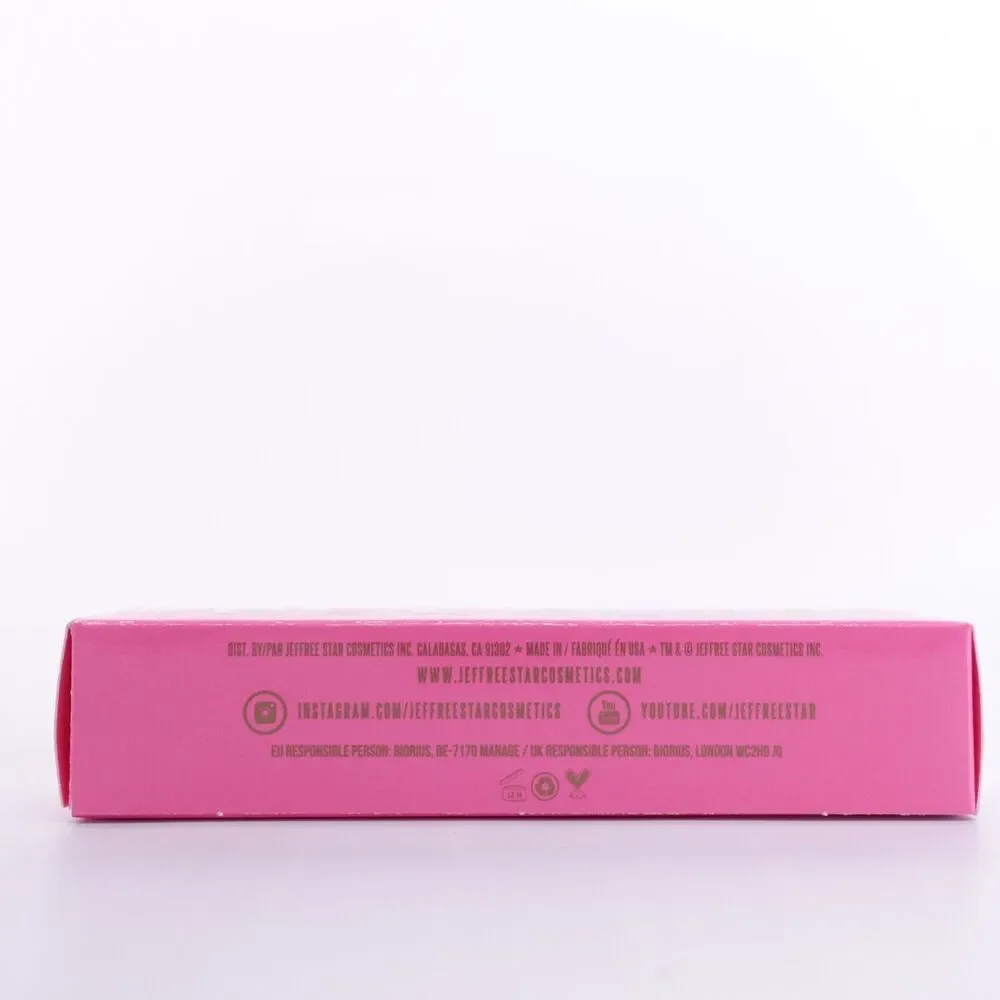 Jeffree Star Cosmetics The Lip Gloss Crystal Climax Rose Gold Shimmer New